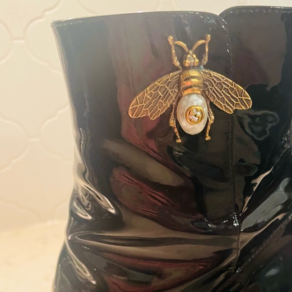 COPY - Black Gucci Boots, Size 7.5. - Picture 2 of 5